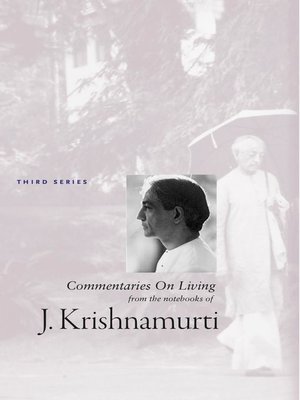 cover image of Commentaries On Living 3